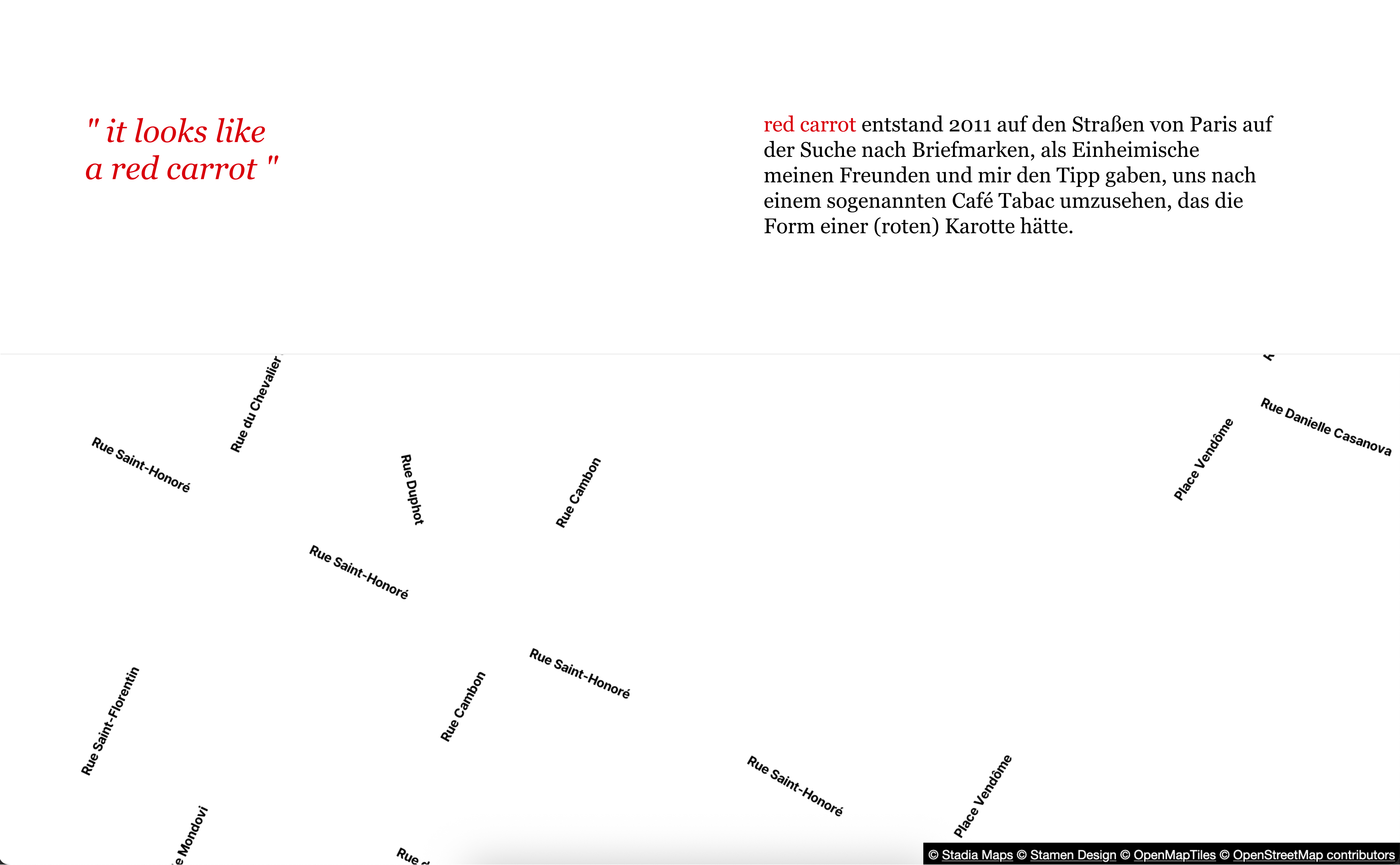 red carrot - Hintergrund